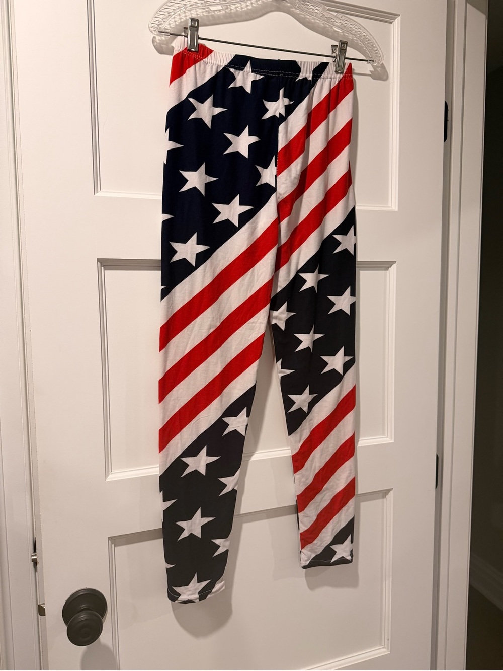 Patriotic Star & Stripe Lounge Pants - Red White Blue